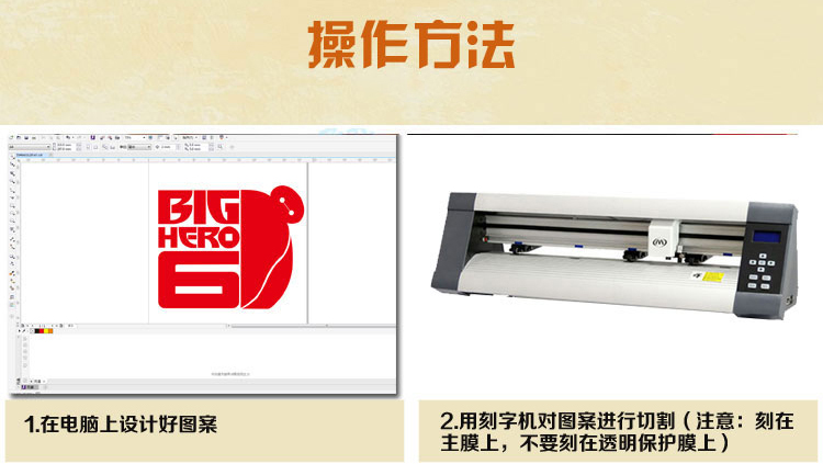 熱轉印刻字膜怎么用？只需五個操作步驟