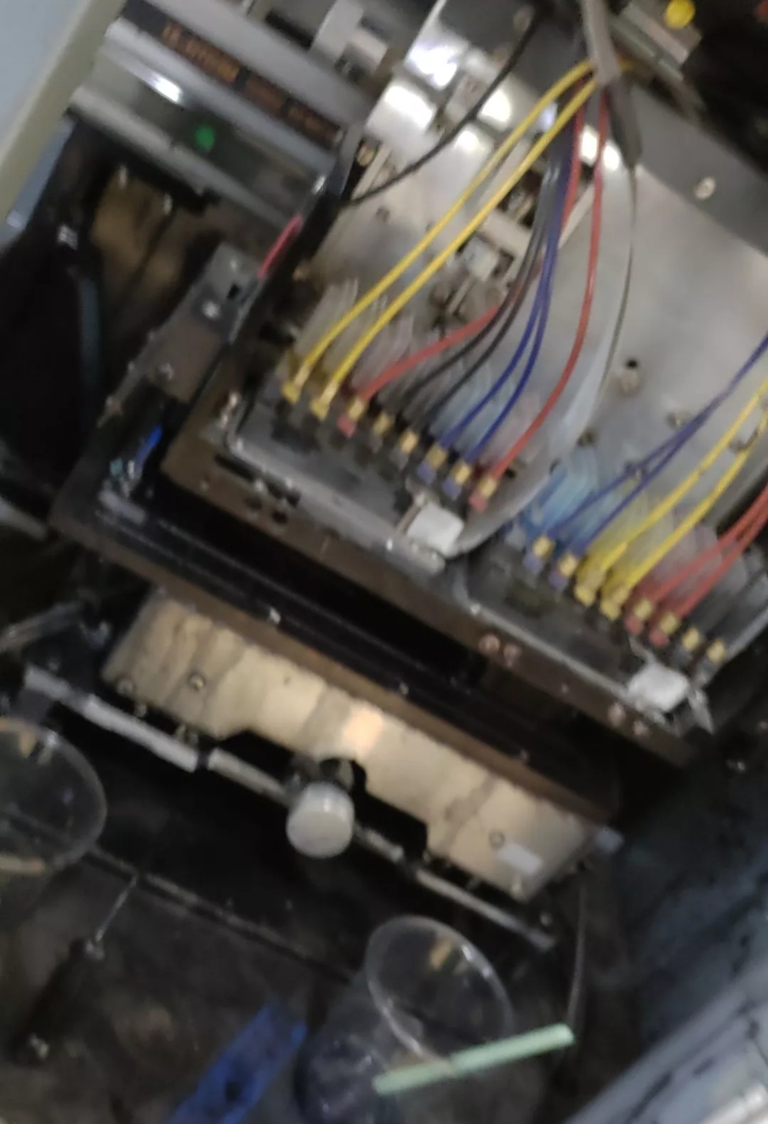 數(shù)碼印花機噴頭移動