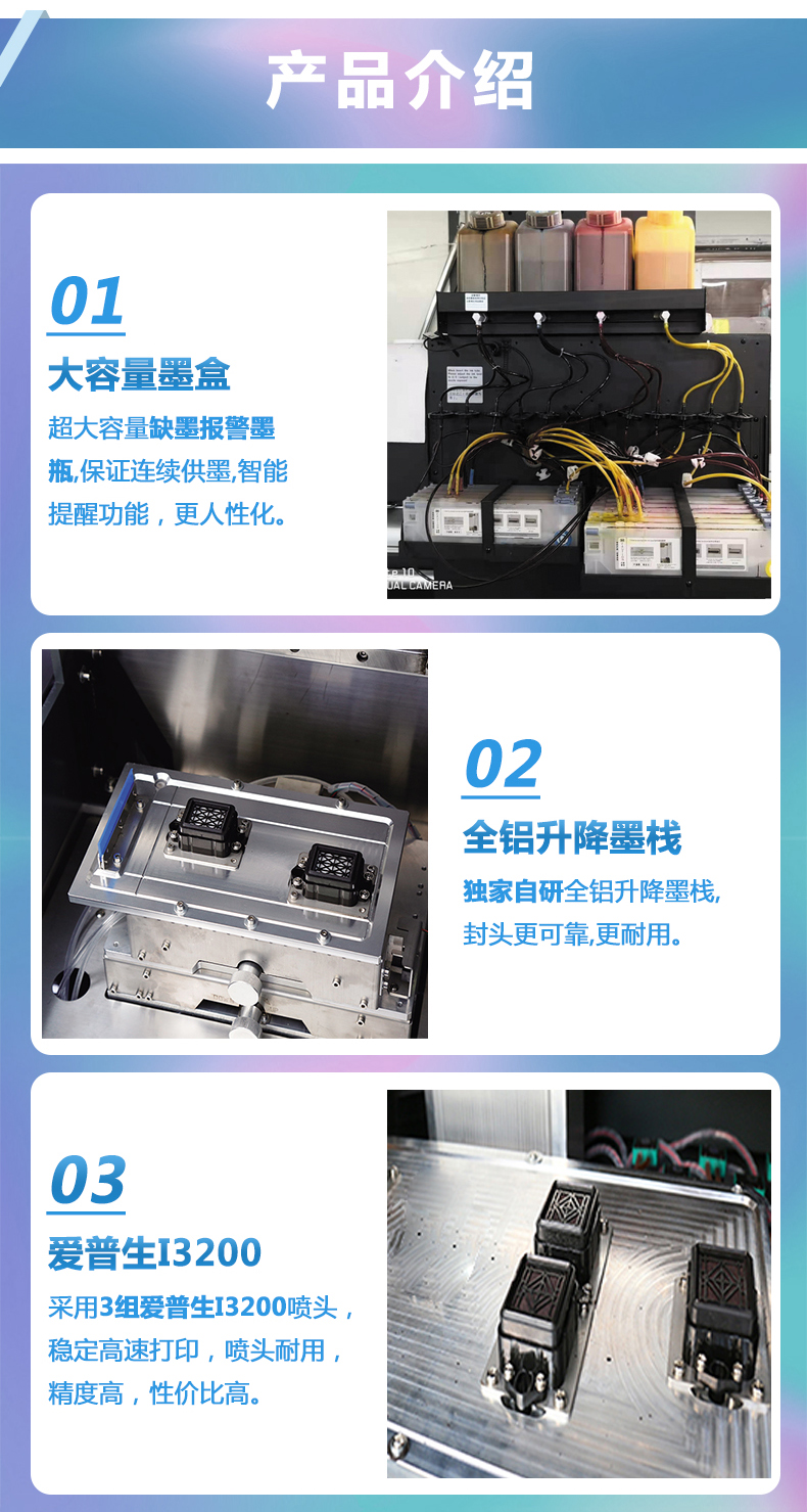 富麗印三頭數(shù)碼印花機